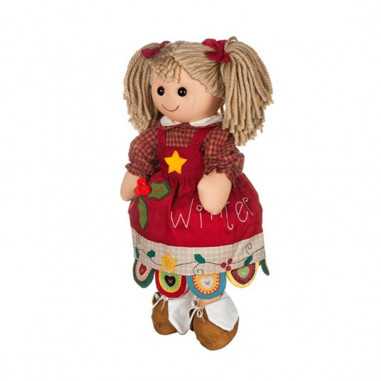 Bambola My Doll Winter Rossa Con Fiori shop online