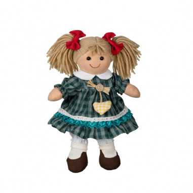 Bambola My Doll Anika Scacchi Blu con Cuore e Bottone shop